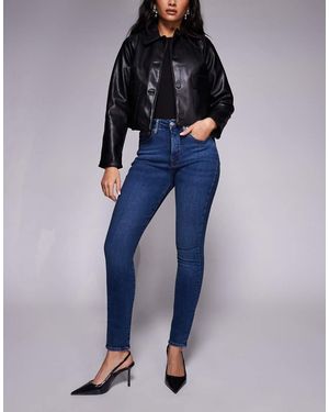 GOOD AMERICAN Vaqueros Azul Medio De Corte Pitillo Good Legs De
