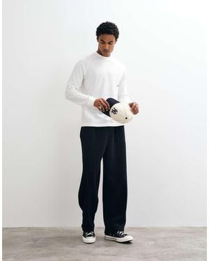 Faded Store T-Shirt A Maniche Lunghe - Bianco