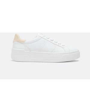 Stradivarius Casual Platform Trainers - White