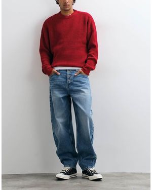 ASOS Slim Barrel Jeans - Red