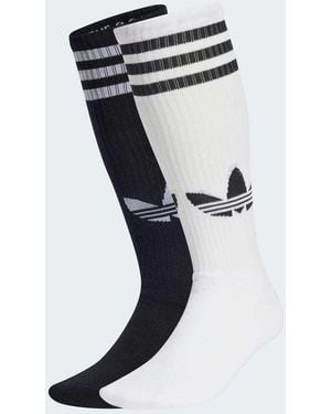 adidas Originals Knee Sock 2 Pairs - Black