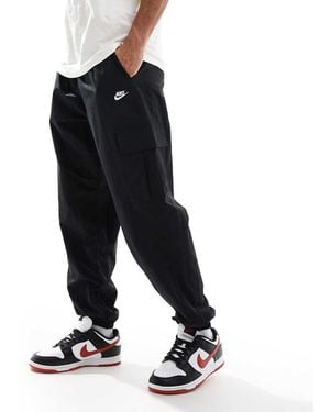 Nike Club Woven Cargo Trousers - Black