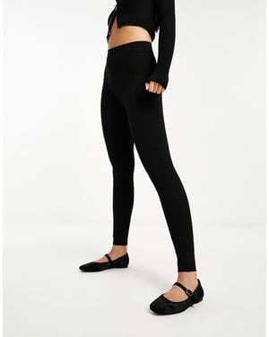 River island girls black leggings best sale