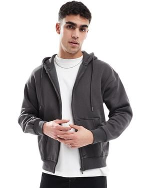 Bershka – kapuzenjacke - Grau