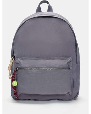 Pull&Bear – rucksack aus nylon - Grau