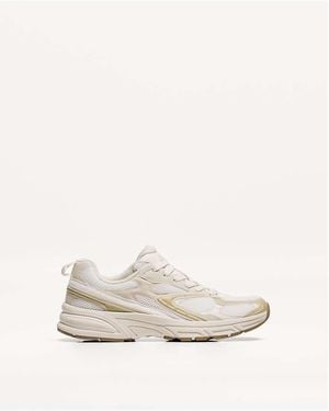 Bershka Chunky Sole Trainers - Natural