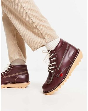 Kickers Kick Hi Boots - Natural