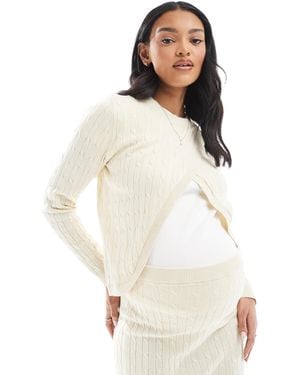 Mama.licious Mamalicious maternity – umstandspullover - Weiß