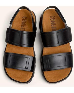 Camper Sandalias Negras Brutus De -Negro - Multicolor