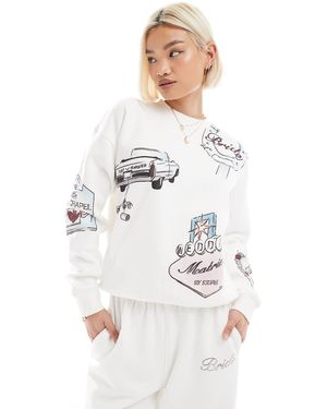 Six Stories Bridal Vegas Sweatshirt - White