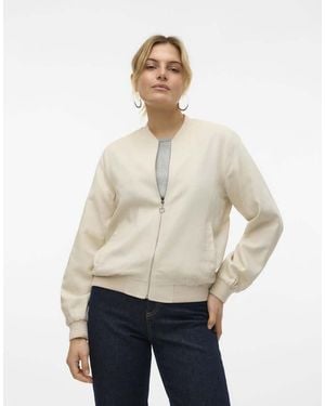 Vero Moda Bomber Jacket - Natural
