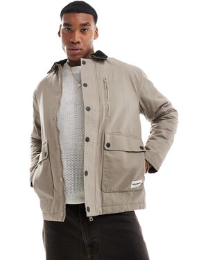 Threadbare – canvas-jacke - Grau