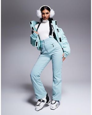 ASOS 4505 Ski & Snow 4505 – ski – wasserabweisende, ausgestellte softshell-skihose - Blau