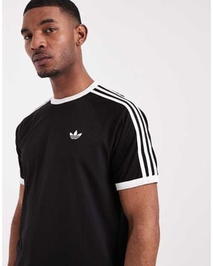 adidas Originals Three Stripe T-shirt - Black
