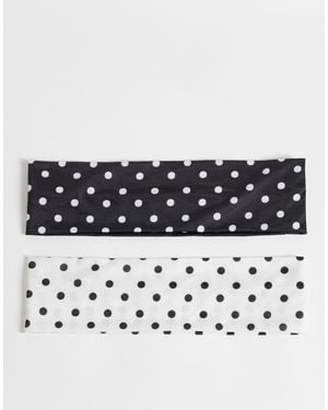 Accessorize 2 Pack Polkadot Headbands - Multicolor