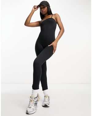 ASOS – weicher jumpsuit - Weiß