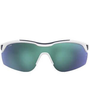 Under Armour Sunglasses Under Armour Yard Pro Rectangular Sunglasses With Lenses - Blue