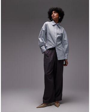 ASOS Camicia Stretta - Grigio