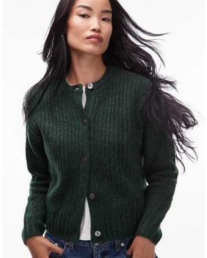 Levi's Luna Faux Shell Button Cardigan - Black