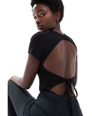 agon® Tie Back Tops - Black