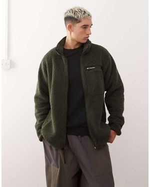 Columbia rugged Ridge High Pile Full Zip Fleece - Black