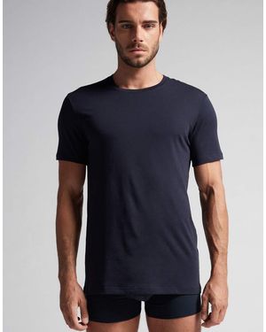 Intimissimi Superior Cotton T-Shirt - Blue