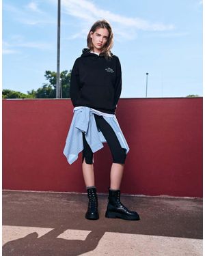 Pull&Bear Graphic Hood - Red