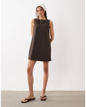 Cotton On Shift Mini Dress - Natural