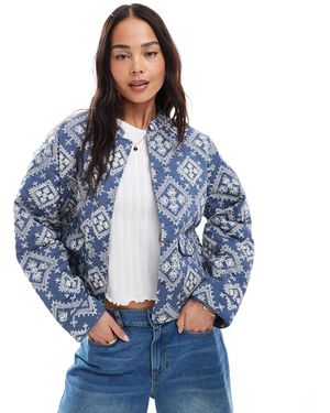 ONLY Quilted Jacket - Blue