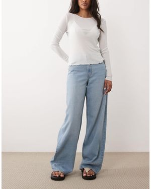 JJXX Tokyo Wide Leg Jeans - Blue