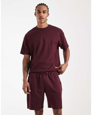 New Look Shorts Co-ord - Red
