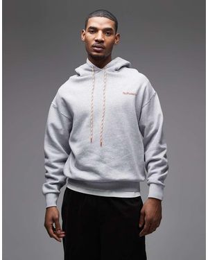 No Problemo Mini Logo Hoodie - Grey
