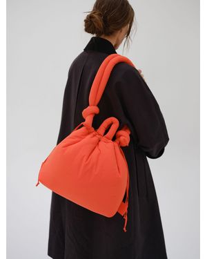 ölend – ona – umhängetasche aus weichem nylon - Rot