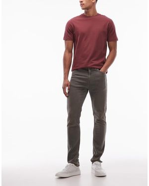 Levi's Vaqueros De Corte Slim Con Lavado Gris 515 De - Rojo