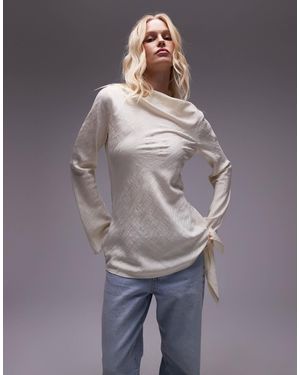 TOPSHOP – langärmliges oberteil - Grau