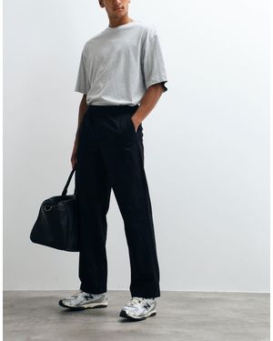 Only & Sons Locker geschnittene baumwollhose - Weiß