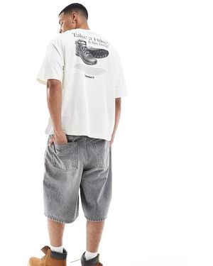 Timberland Take A Hike Backprint T-shirt - Grey
