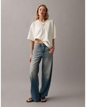 Hollister High Rise baggy Jeans - Grey