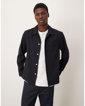 Mango – hemdjacke - Blau