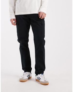 ASOS Slim Pull On Cargo Trousers - Black