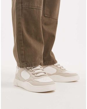 ASOS Multi Panelled Trainers - Natural