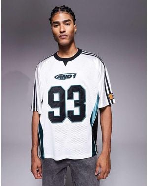 AND1 Airtex Sports Jersey - Blue