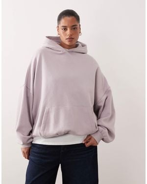 ARRANGE Curve Oversized Premium Heavy Weight Hoodie - Pink