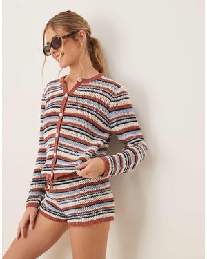 ASOS Knitted Cardigan Co-ord - Multicolour