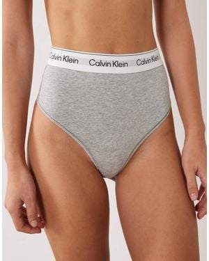 Calvin Klein Shapewear Icon Cotton Modal Briefs - Grey
