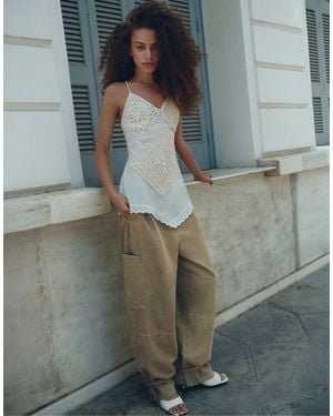 Pull&Bear Utility-barrel-hose - Grau