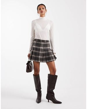 ONLY Pleated Mini Skirt - White