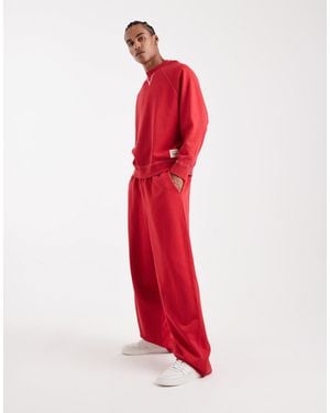Collusion Circular design collection - pantalon - Rouge