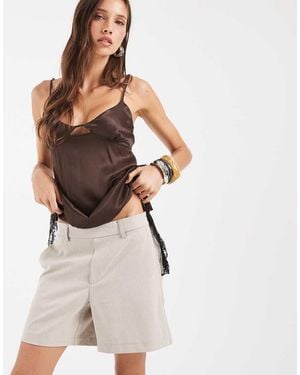 Object Elegante Short Met Stretch - Meerkleurig