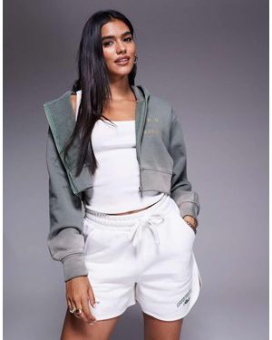 Good For Nothing Relaxed Fit Jersey Shorts - Grey